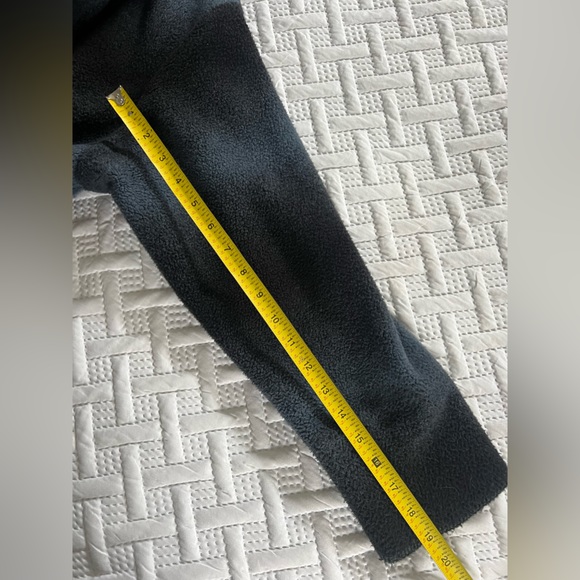 Vintage Woolrich Women Striped Blue Black Fleece Blazer Coat Jacket Size Small - Picture 8 of 11